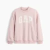 Dziecięca bluza z logo Vintagesoft z wysokim kołnierzem w stylu oversize