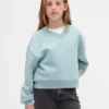 Dziecięca bluza z luźnym dekoltem w serek z serii Vintagesoft