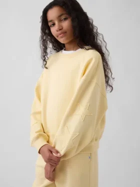 Dziecięca bluza z okrągłym dekoltem Vintagesoft Wedge