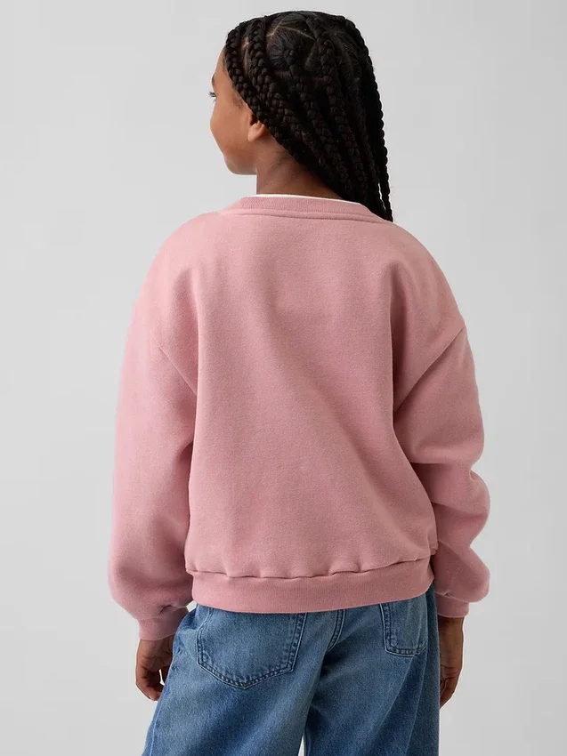 Dziecięca bluza z rękawami typu dolman z serii Vintagesoft