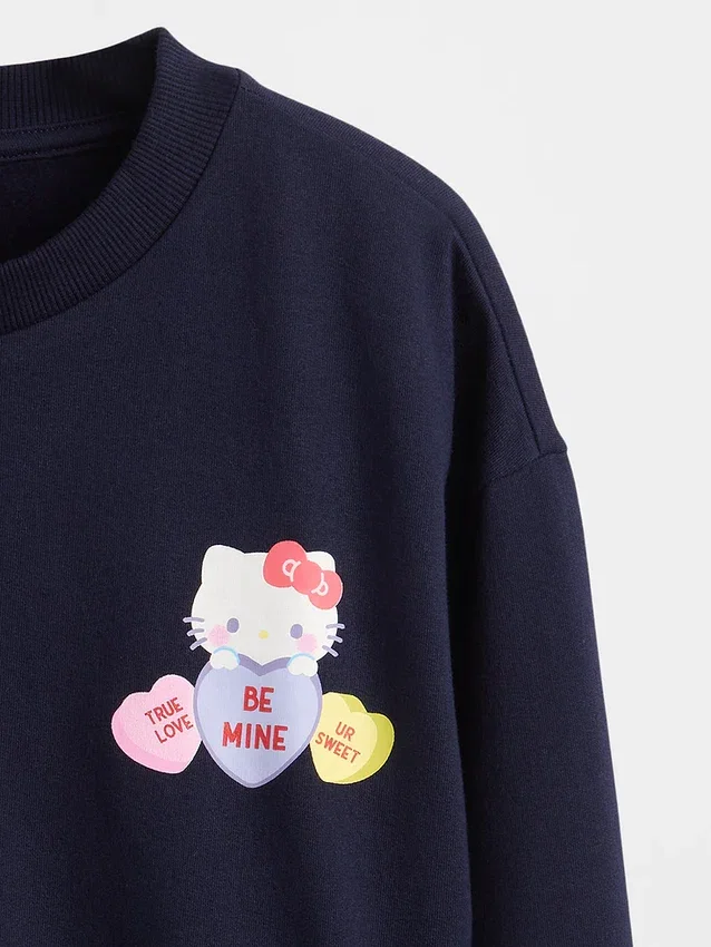 Dziecięca bluza z rękawami typu dolman z serii Vintagesoft