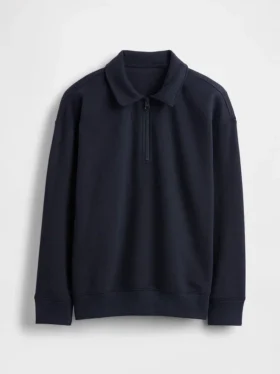 Dziecięca bluza z zamkiem do połowy długości z serii Vintagesoft