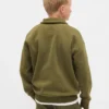 Dziecięca bluza z zamkiem do połowy długości z serii Vintagesoft