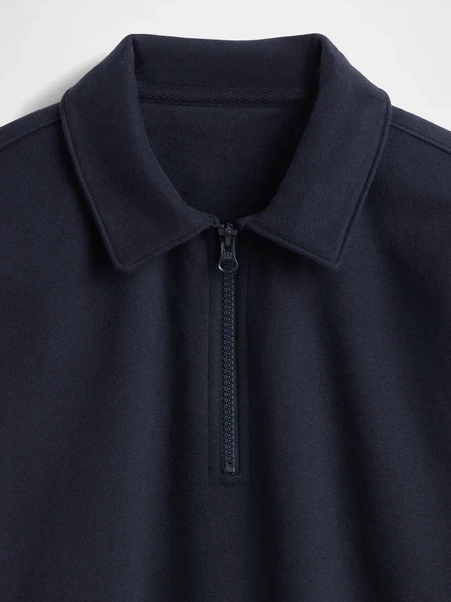 Dziecięca bluza z zamkiem do połowy długości z serii Vintagesoft