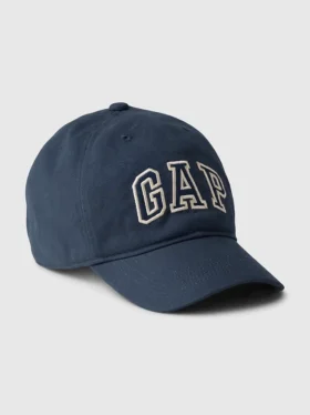 Dziecięca czapka z daszkiem z logo GAP Arch Logo z bawełny organicznej