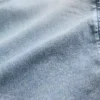 Dziecięca dzianinowa bluza dżinsowa z kapturem i zamkiem