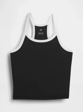 Dziecięca koszulka bez rękawów z tyłem typu racerback