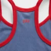 Dziecięca koszulka bez rękawów z tyłem typu racerback