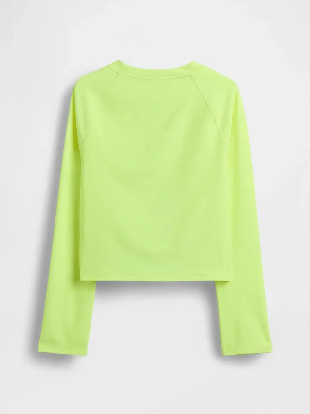 Dziecięca koszulka z długim rękawem typu raglan