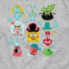 Dziecięca koszulka z krótkim rękawem „The SpongeBob Movie: Search for SquarePants” z motywem siatki w szortach