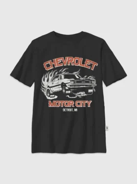 Dziecięca koszulka z nadrukiem Chevrolet