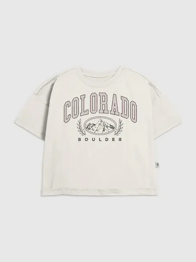 Dziecięca koszulka z nadrukiem „Colorado Varsity”