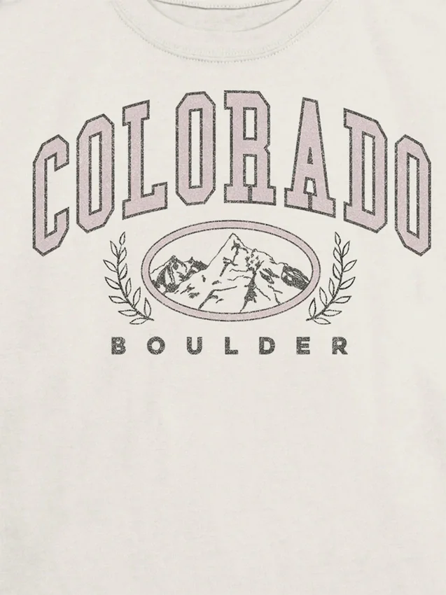 Dziecięca koszulka z nadrukiem „Colorado Varsity”
