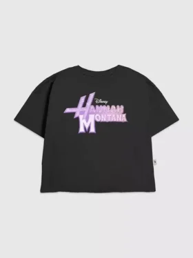 Dziecięca koszulka z nadrukiem „Hannah Montana Glam Logo”