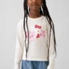 Dziecięca koszulka z nadrukiem Hello Kitty w stylu oversize