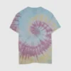Dziecięca koszulka z nadrukiem „Lilo i Stitch” w stylu tie-dye