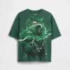 Dziecięca koszulka z nadrukiem Marvel w stylu oversize