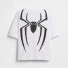 Dziecięca koszulka z nadrukiem Marvel w stylu oversize