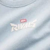 Dziecięca koszulka z nadrukiem Marvel w stylu oversize