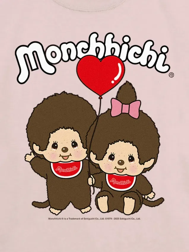 Dziecięca koszulka z nadrukiem Monchhichi