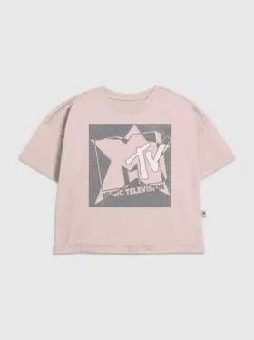 Dziecięca koszulka z nadrukiem „MTV Grunge Star”