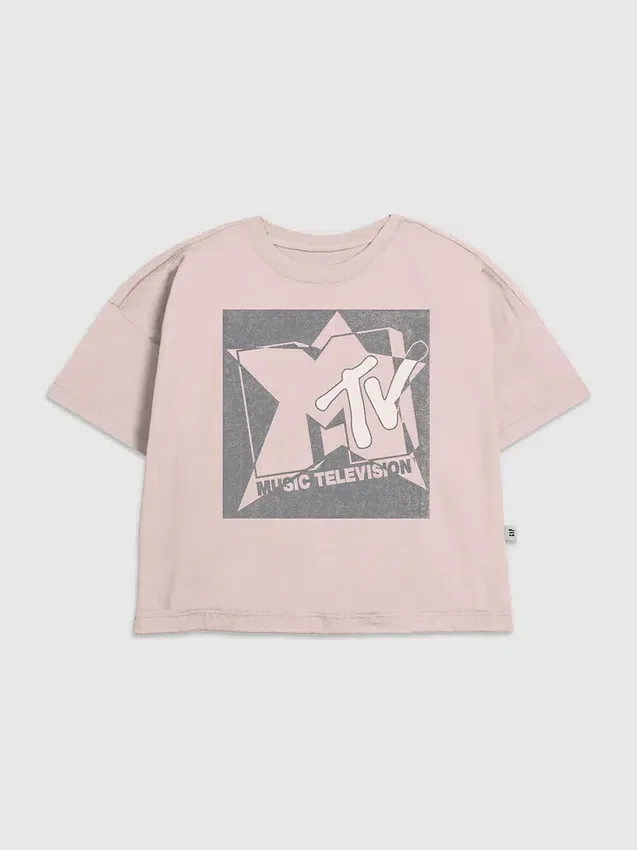 Dziecięca koszulka z nadrukiem „MTV Grunge Star”