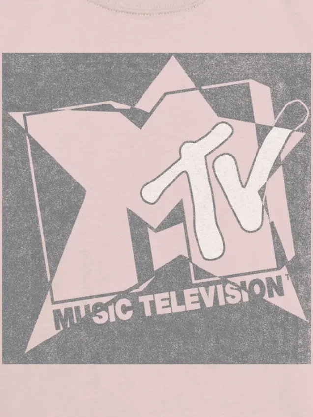 Dziecięca koszulka z nadrukiem „MTV Grunge Star”