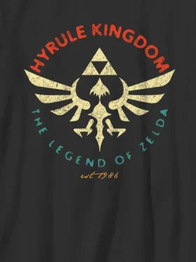 Dziecięca koszulka z nadrukiem „Nintendo Zelda: Królestwo Hyrule”