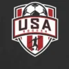 Dziecięca koszulka z nadrukiem „Us Soccer Shield”