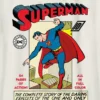 Dziecięca koszulka z nadrukiem w stylu vintage z komiksu o Supermanie