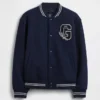 Dziecięca kurtka bomberka z logo Varsity