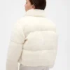 Dziecięca kurtka puchowa z podszewką z polaru Sherpa
