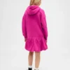 Dziecięca sukienka-bluza z kapturem w stylu oversize