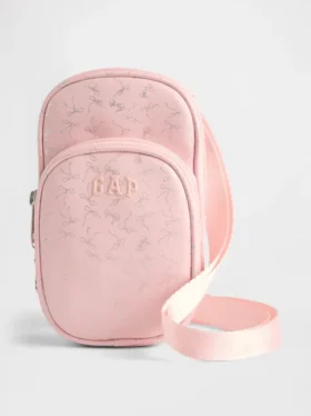 Dziecięca torba na ramię z logo w kształcie kokardki