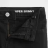 Dziecięce jeansy skinny o średniej wysokości talii