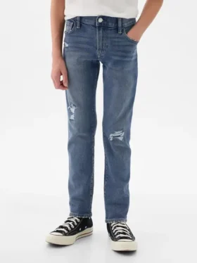 Dziecięce jeansy slim „Rip & Repair”