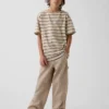 Dziecięce jeansy typu baggy w stylu stolarza
