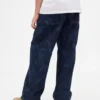 Dziecięce jeansy typu „easy baggy” w kamuflażu