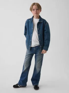 Dziecięce jeansy typu relaxed bootcut