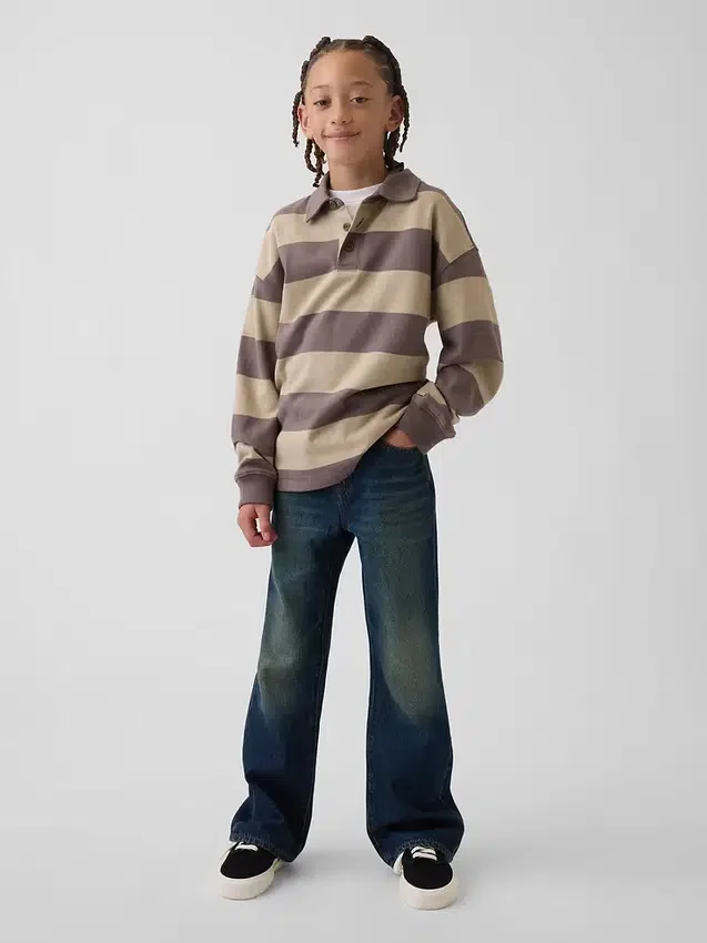 Dziecięce jeansy typu relaxed bootcut