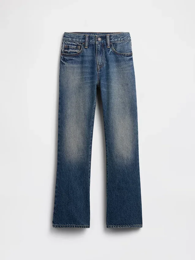 Dziecięce jeansy typu relaxed bootcut