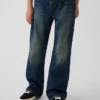 Dziecięce jeansy typu relaxed bootcut
