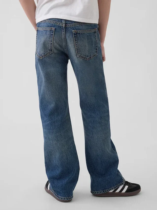 Dziecięce jeansy typu relaxed bootcut