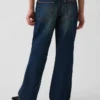 Dziecięce jeansy typu relaxed bootcut