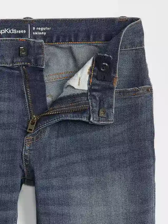 Dziecięce jeansy typu super skinny z technologią Fantastiflex