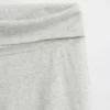 Dziecięce legginsy z szerokimi nogawkami i podwiniętym pasem