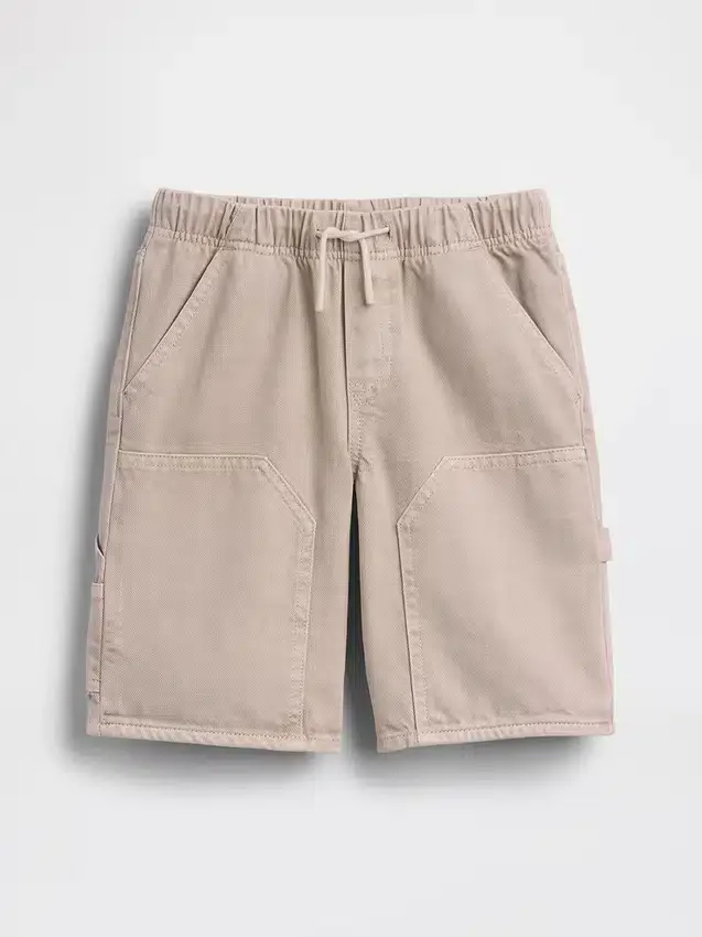 Dziecięce luźne szorty jeansowe typu „Carpenter” w stylu lat 90.