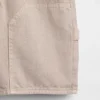 Dziecięce luźne szorty jeansowe typu „Carpenter” w stylu lat 90.