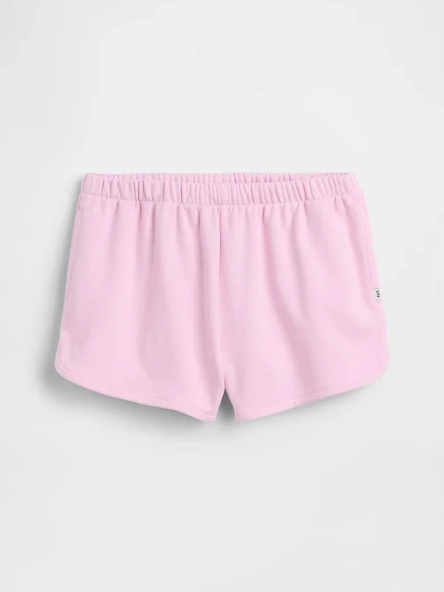 Dziecięce luźne szorty z frotte Vintagesoft z motywem delfina