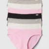 Dziecięce majtki bikini z elastycznej bawełny organicznej (pakiet 7 sztuk)
